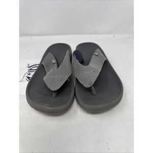 Hey Dude Milo Slip-on Thong Sandals Grey 40125-030 Men's 9 Women's 11